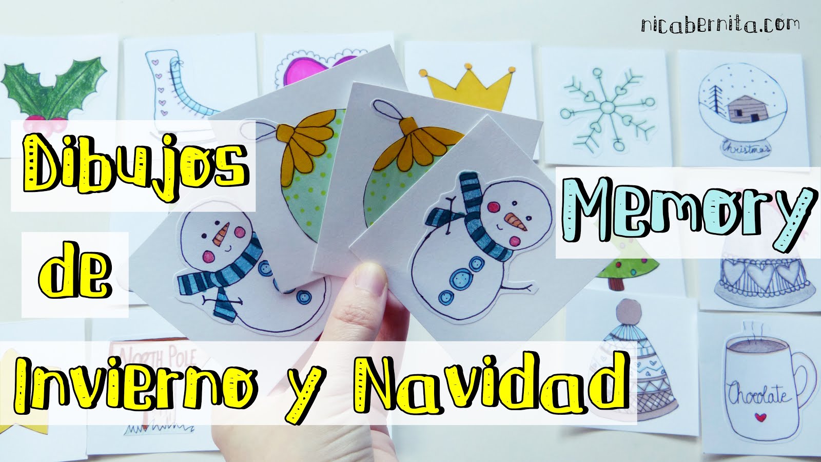 JUEGO DE MESA CASERO Juegos en familia para Navidad Con